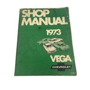 1973 Chevrolet Vega Shop Manual ST-300-73 (OEM Dealer Service / Repair Manual)